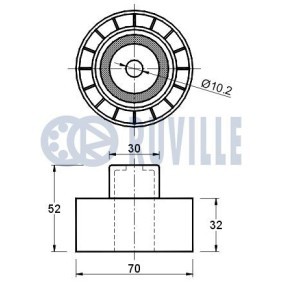Spannarm, Keilrippenriemen 55933 von RUVILLE günstig für 110,64 € online kaufen