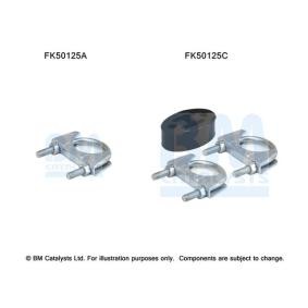 Montagesatz, Abgasrohr FK50125 von BM CATALYSTS günstig für 6,56 € online kaufen