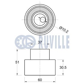 Wasserpumpe 66912 von RUVILLE günstig für 34,58 € online kaufen
