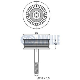 Wasserpumpe 66930 von RUVILLE günstig für 36,56 € online kaufen