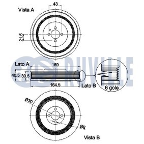 Radlagersatz 8602 von RUVILLE günstig für 44,21 € online kaufen