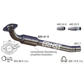 Compre Tubo de escape da ERNST 600415 a um preço baixo por 73,97 €