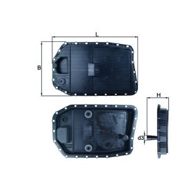 Getriebeölwanne HX 154 von KNECHT günstig für 113,94 € online kaufen