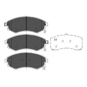 Bremsbeläge KBP-7507 von KAVO PARTS günstig für 18,53 € online kaufen
