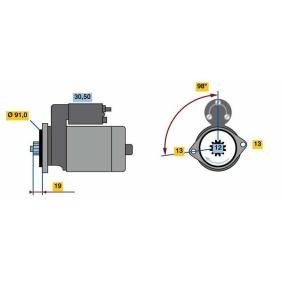 Acquista Motorino avviamento da BOSCH online per Coaster Bus (_B4_, _B5_) a prezzi moderati