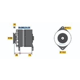 Lichtmaschine 0 986 036 230 von BOSCH günstig für 221,43 € online kaufen