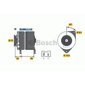 Lichtmaschine 0 986 036 711 von BOSCH günstig für 456,06 € online kaufen