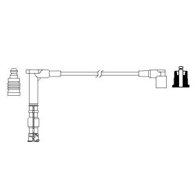 Zündkabel 0 986 357 705 von BOSCH günstig für 36,58 € online kaufen