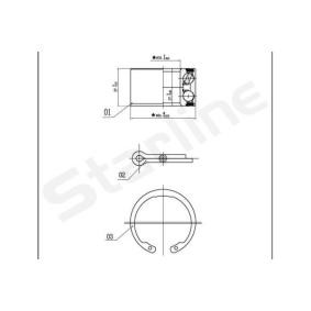 Fahrwerkssatz, Federn / Dämpfer des Herstellers STARLINE - Originalware Artikelnummer: LO 00663