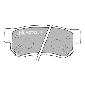 Compre Pastilhas de travão da MOTAQUIP LVXL1049 a um preço baixo por 36,12 €