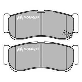 Compre Pastilhas de travão da MOTAQUIP LVXL1389 a um preço baixo por 46,41 €