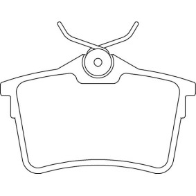 Achetez des Plaquettes de frein MOTAQUIP LVXL1639 à prix pour 34,09 €