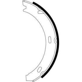 Bremsbackensatz, Feststellbremse MFR255 von MINTEX günstig für 49,24 € online kaufen