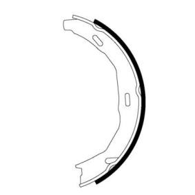 Bremsbackensatz, Feststellbremse MFR618 von MINTEX günstig für 52,27 € online kaufen