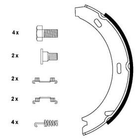 Bremsbackensatz, Feststellbremse MFR650 von MINTEX günstig für 58,56 € online kaufen
