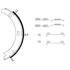 Bremsbackensatz, Feststellbremse MFR693 von MINTEX günstig für 47,80 € online kaufen