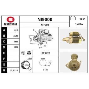 Anlasser NI9000 von SNRA günstig für 220,06 € online kaufen
