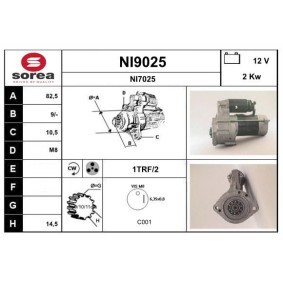 Anlasser NI9025 von SNRA günstig für 181,12 € online kaufen