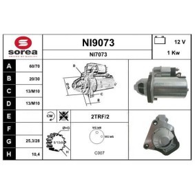 Anlasser NI9073 von SNRA günstig für 125,94 € online kaufen