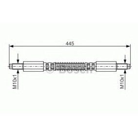 Bremsschlauch 1 987 476 925 von BOSCH günstig für 17,34 € online kaufen