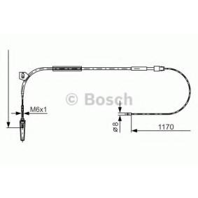 Handbremsseil 1 987 477 961 von BOSCH günstig für 22,21 € online kaufen