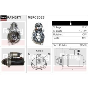 Anlasser RAS42471 von DELCO REMY günstig für 110,55 € online kaufen