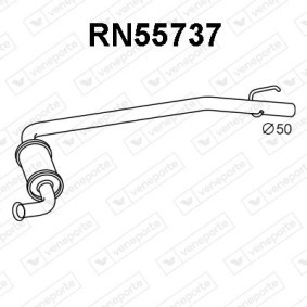 Compre Silenciador central de VENEPORTE online para Vivaro Van (X83) a preços moderados