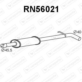 Compre Panela de escape dianteira de VENEPORTE online para Clio IV Hatchback (BH_) a preços moderados