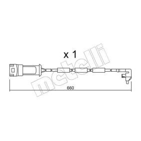 Warnkontakt, Bremsbelagverschleiß SU.090 von METELLI günstig für 11,90 € online kaufen
