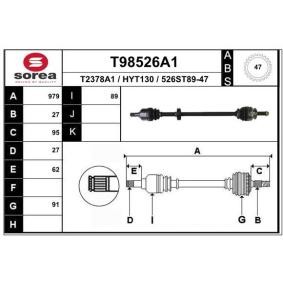 Antriebswelle T98526A1 von EAI günstig für 129,66 € online kaufen