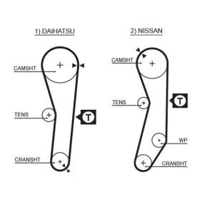 Comprar Correa dentada de GATES 5008 a bajo precio de 12,81 €