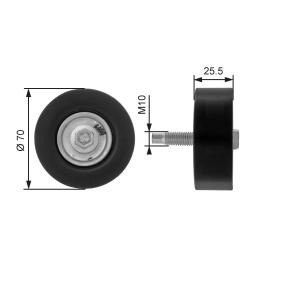 Umlenk- / Führungsrolle, Keilrippenriemen T36200 von GATES günstig für 26,83 € online kaufen