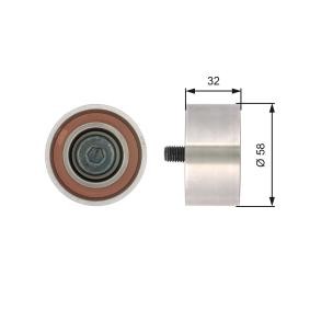 Achetez des Poulie renvoi / transmission, courroie de distribution GATES T42141 à prix pour 42,14 €