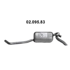 Endschalldämpfer LS-95EBER von VEGAZ günstig für 85,63 € online kaufen