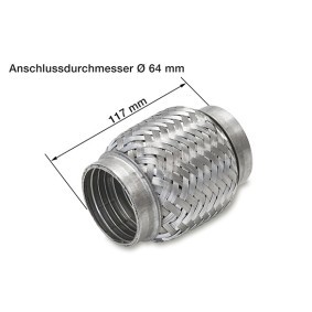 Flexrohr, Abgasanlage UFR-581 von VEGAZ günstig für 41,58 € online kaufen