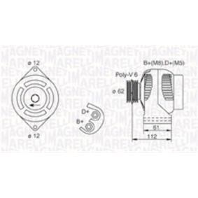Lichtmaschine 063731884010 von MAGNETI MARELLI günstig für 164,84 € online kaufen