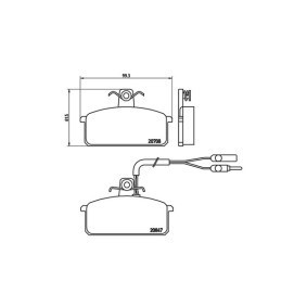 Bremsbeläge 363700423019 von MAGNETI MARELLI günstig für 67,53 € online kaufen