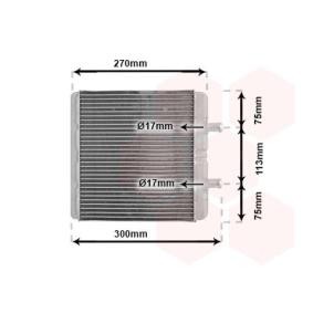 Wärmetauscher, Innenraumheizung 28006048 von VAN WEZEL günstig für 62,54 € online kaufen