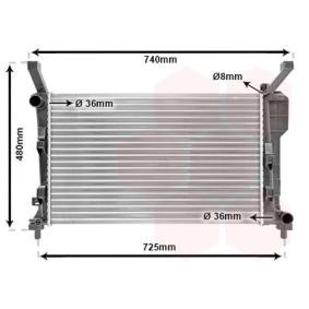 Acquista Radiatore motore da VAN WEZEL 30002363 a buon mercato per soli 120,41 €