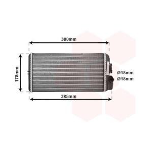 Acquista Scambiatore calore per riscaldamento abitacolo da VAN WEZEL 30006188 a buon mercato per soli 51,84 €