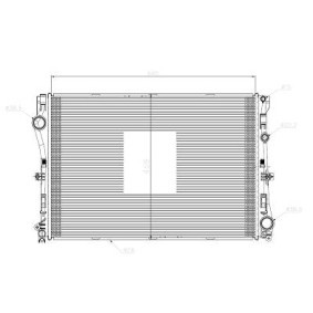 Kühler, Motorkühlung DCM3863 von DIEDERICHS günstig für 143,94 € online kaufen