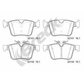 Achetez des Plaquettes de frein BRECK 22141 00 554 00 à prix pour 55,37 €