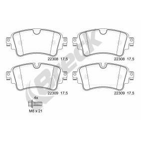 Achetez des Plaquettes de frein BRECK 22308 00 702 00 à prix pour 62,19 €