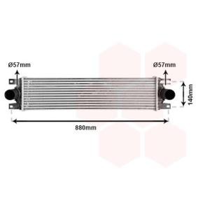 Ladeluftkühler 43004359 von VAN WEZEL günstig für 184,53 € online kaufen