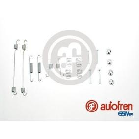 Compre Kit de accesorios de las zapatas de freno de AUTOFREN SEINSA online para MICRA IV (K13) a precios moderados