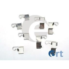 Compre Kit de accesorios, pastillas de frenos de ERT online para ES (VCV10_, VZV21_) a precios moderados