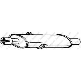Acquista Silenziatore anteriore da BOSAL 148-137 a buon mercato per soli 41,42 €