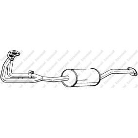 Acquista Silenziatore anteriore da BOSAL 171-397 a buon mercato per soli 66,17 €