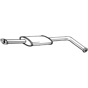 Achetez des Silencieux intermédiaire BOSAL 228-271 à prix pour 62,97 €