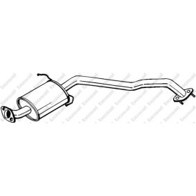 Compre Silenciador central de BOSAL online para Serena (C23) a preços moderados